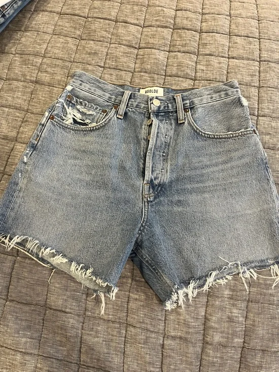 Agolde Riley Shorts - Picture 1 of 5